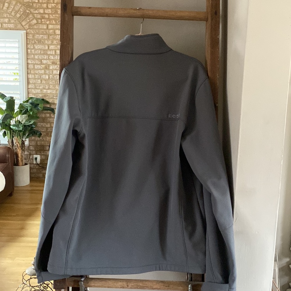 Tesla Gray Softshell Jacket Full Zip Large - image 3